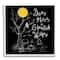 Stupell Industries Spooky Dark Halloween Phrase Framed Giclee Art